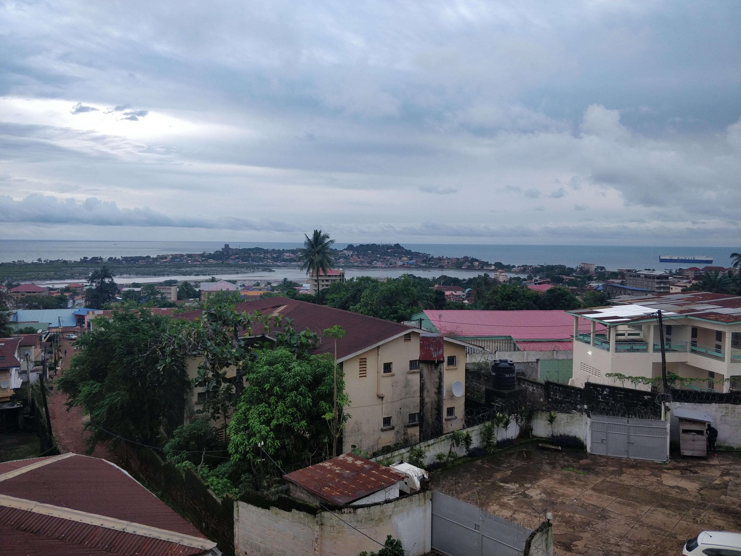 view of Aberdeen and Wilberforce in Freetown